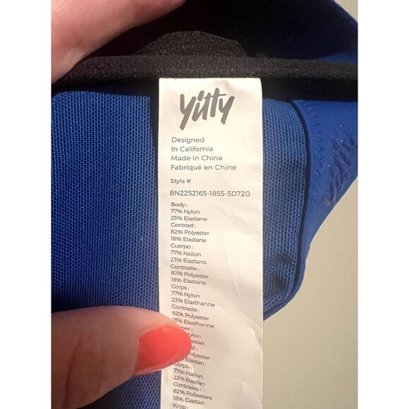 NWT YITTY Headliner Shaping Bandeau Black Size Small - Picture 5 of 13